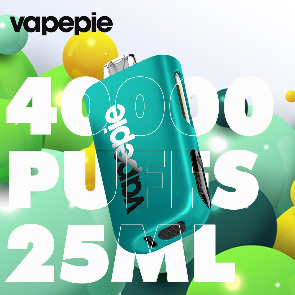VAPEPIE Max 40000 PUFFS - Pierwszy na świecie ultracienki Vape o dużej pojemności